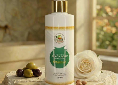 Black soap Body wash (His) 250ml