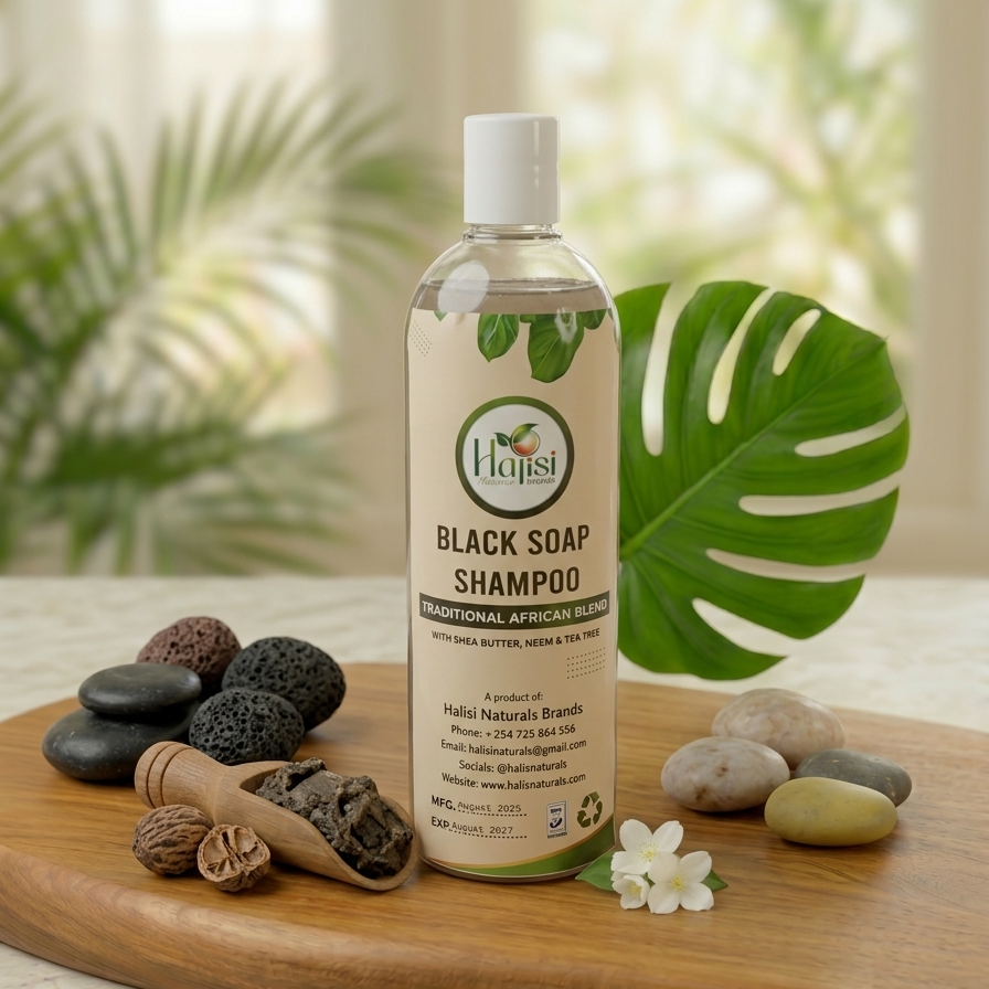 Black soap (Scalp detox)Shampoo