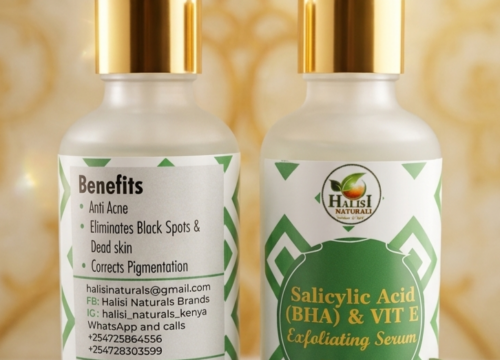 Salicylic acid and Vitamin E serum