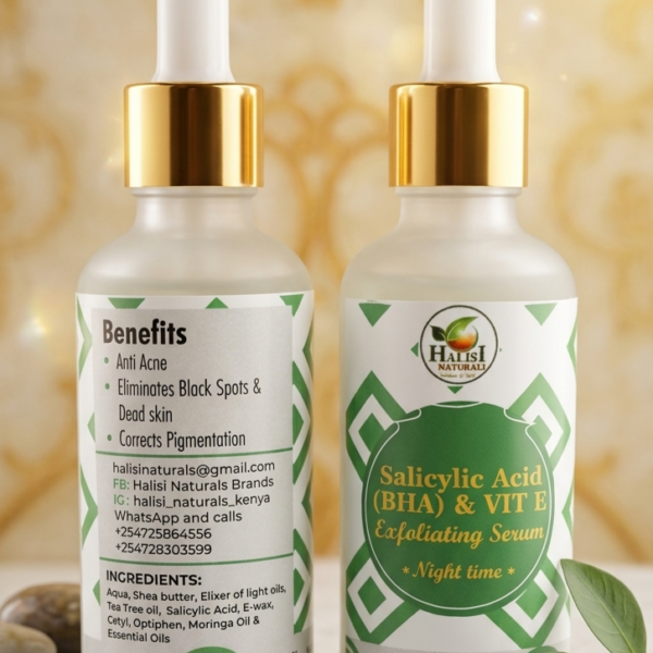 Salicylic acid and Vitamin E serum