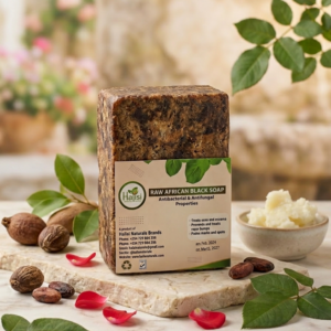 Raw African Black Soap - 100g